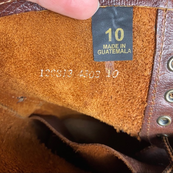 SOLD Rhino Leather Western Style Work Boots - Picture 16 of 16